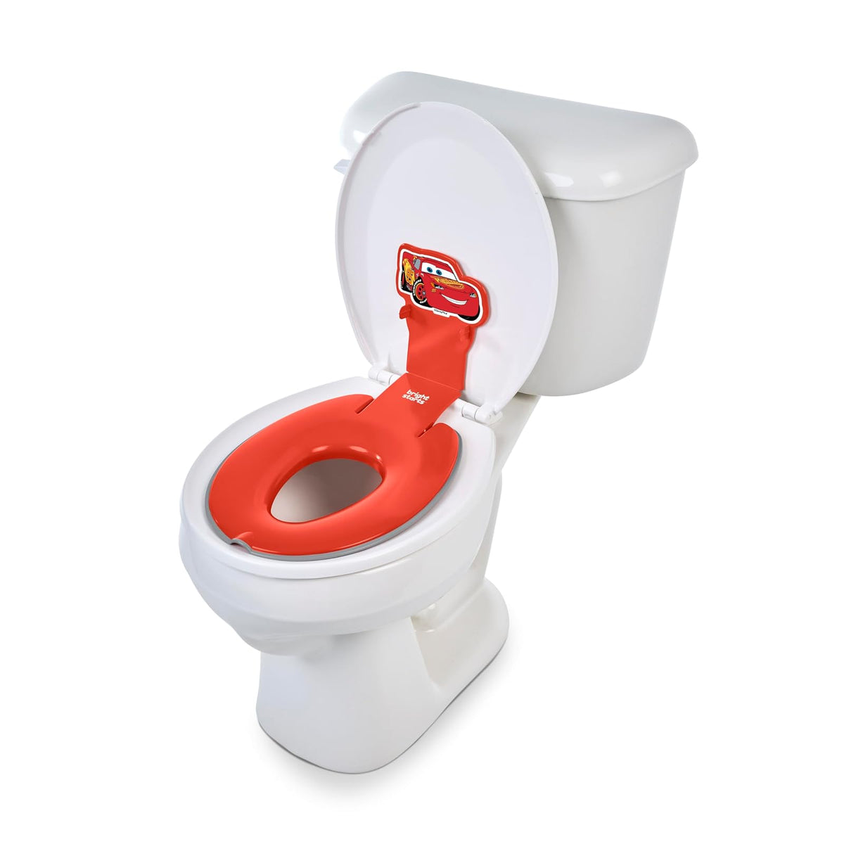 Bright Starts Asiento de Entrenamiento para Inodoro Minnie Mouse - Rojo