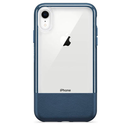 OtterBox Clear & Leather Funda Transparente y Piel para iPhone XR - Jade - Estuche