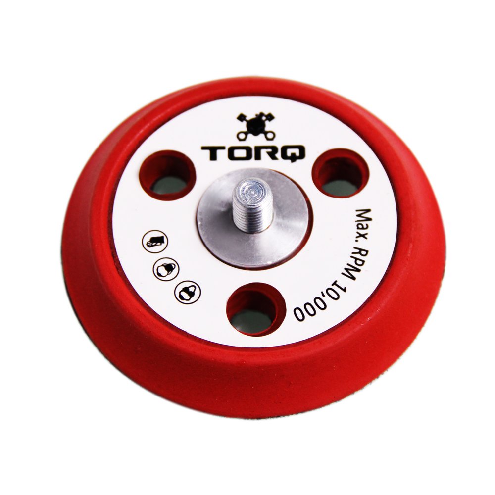 Chemical Guys TORQ R5 Placa de Apoyo de Doble Acción con Tecnología Hyper Flex, Rojo, 3 in, BUFLC_200