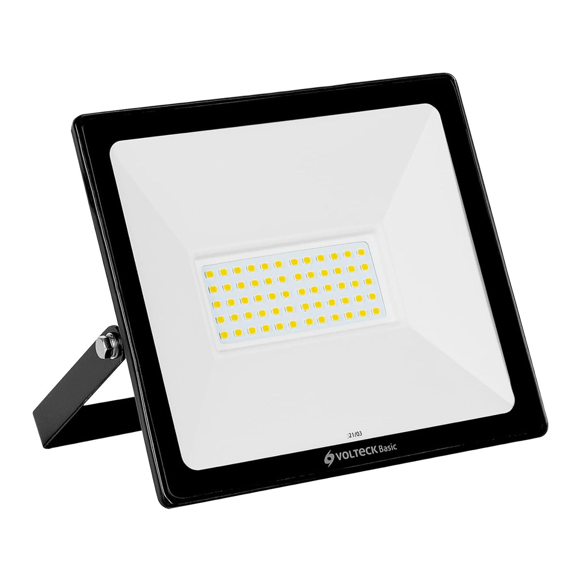 Volteck Basic REF-403L, Reflector ultra delgado LED 50 W luz de día encendido instantáneo