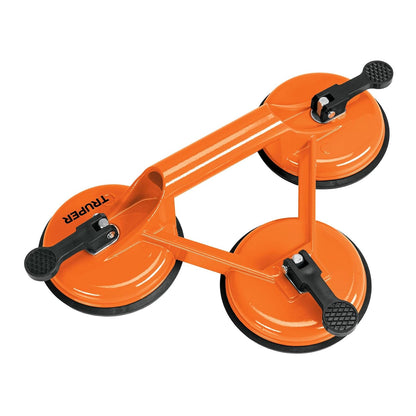 Truper VEVI-3A, Ventosa de aluminio para vidrio, 3 copas