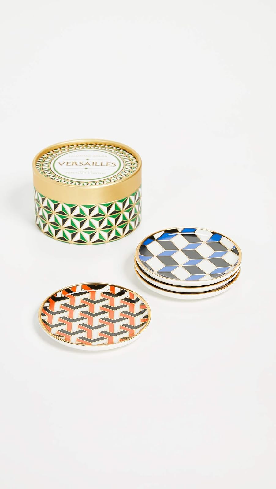 Jonathan Adler Posavasos Versailles, Multicolor