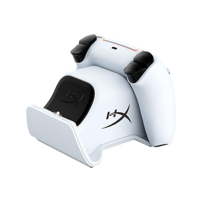 HyperX ChargePlay Duo - Estación de Carga para Controladores inalámbricos DualSense PlayStation 5, Base ponderada y Acoplamiento Seguro, diseño Compacto, Cable USB-C Incluido