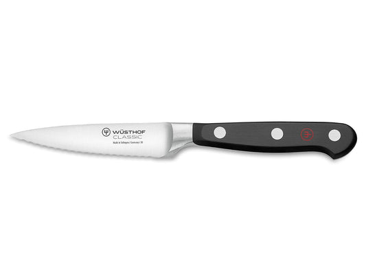 WÜSTHOF Classic - Cuchillo Para Verduras 3.5" (9 cm), Cuchillo Profesional, Acero Alemán Forjado
