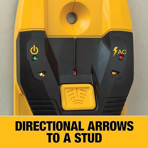 DEWALT - Buscador de pernos de 3/4 pulgadas, localiza los pernos de encuadre eficientemente con flechas LED, ideal para madera y metal, pilas AAA incluidas (DW0100)