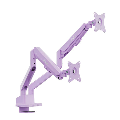 Pixio PS1D Wave Soporte para Monitor VESA - Dual - Púrpura