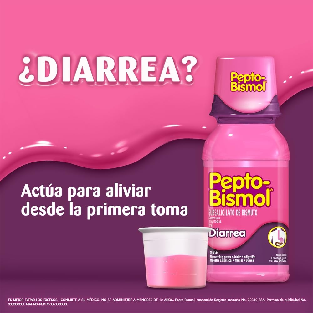 Pepto-Bismol Plus Sabor Original 236ml
