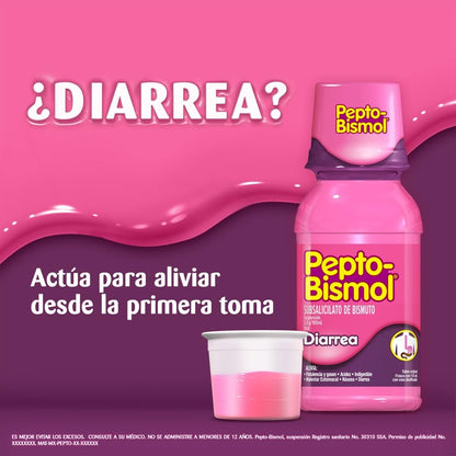 Pepto-Bismol Plus Sabor Original 236ml