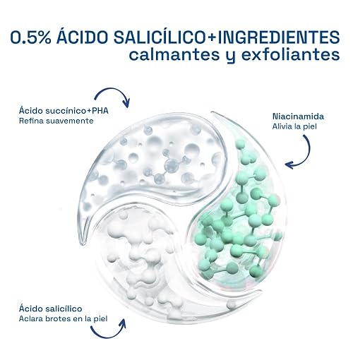 Cetaphil Oil Control Sérum Facial Triple Acción Para Piel Grasa 30 ml | Con ácido salicílico, prebióticos y zinc; ayuda a reducir sebo en 3 días, combatir brotes y mejorar marcas de imperfecciones.