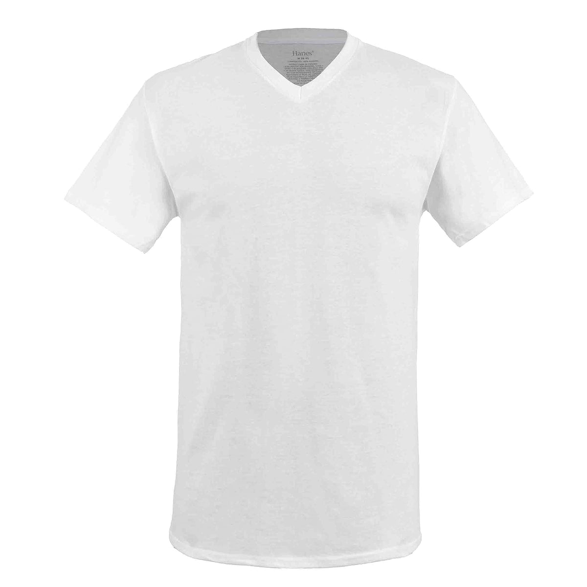 Hanes Ropa Interior Caballero Paquete 6 Piezas Playera Cuello V con Doble tecnología