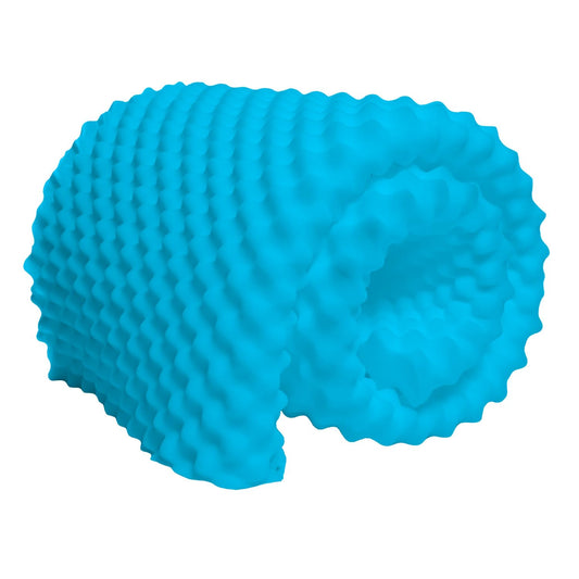 Memory Foam | Colchoneta Cool Wave Queen Size – Coloca sobre el Colchón – Fresca y con Ondas de Masaje - 100%