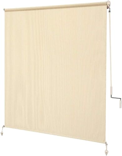 Coolaroo 462161 Persiana Enrollable, 4 x 8 pies, Guijarro