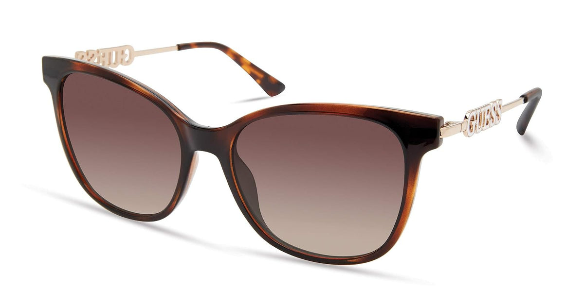 GUESS Gua00009 Gafas mujeres - 56 mm - Habana oscuro