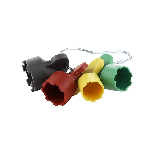 Danco Cache - Llave de extracción de llaves de aireador, varios colores, M24x1, M21.5×1, M18.5×1 y M16.5×1 (11032)
