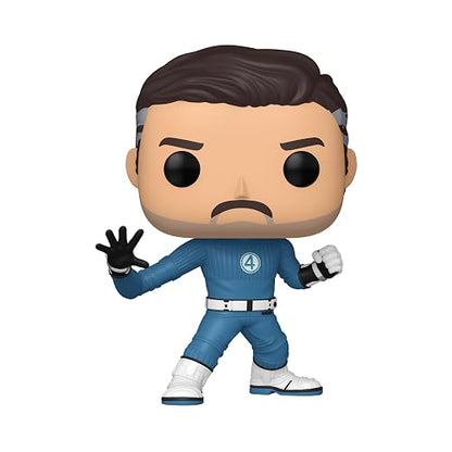 Funko Pop! Marvel: Fantastic Four - Mr. Fantastic | Mercancía Oficial de Superheroes - Figura de Vinilo Coleccionable para Decoración - Regalo de Cumpleaños para Fans