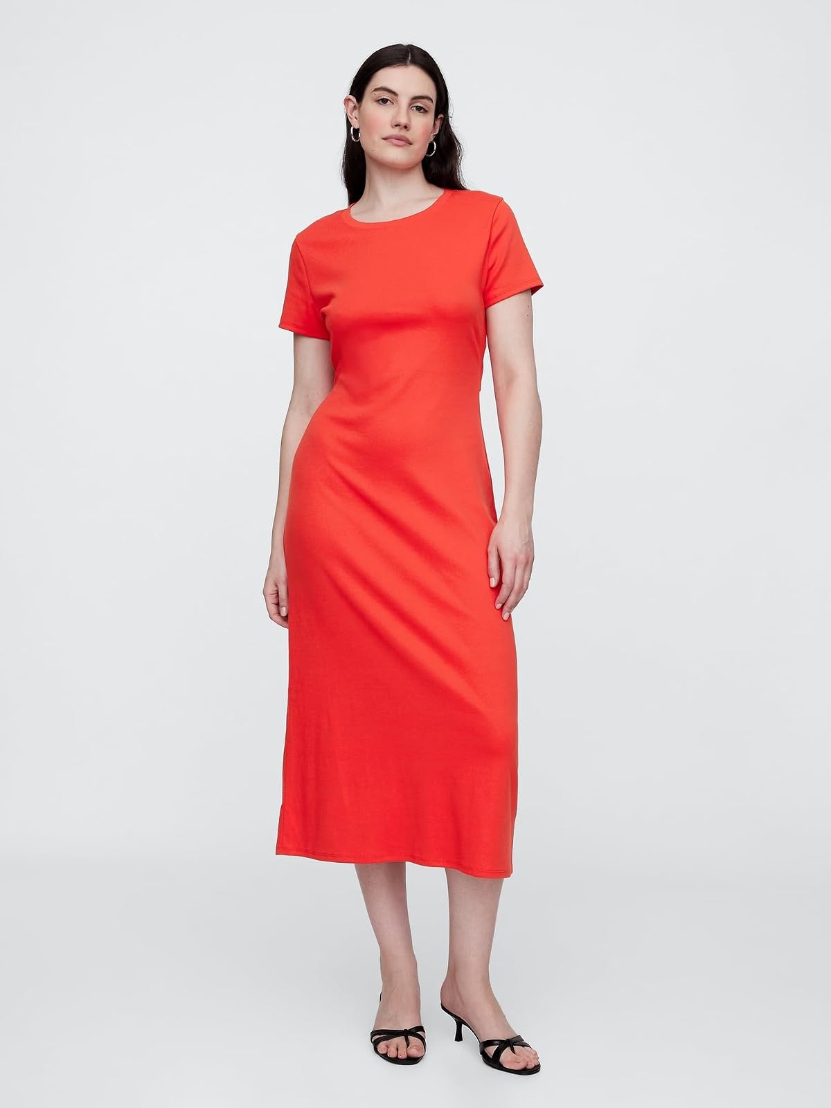 Gap Knit Midi Dress Vestido Mujer