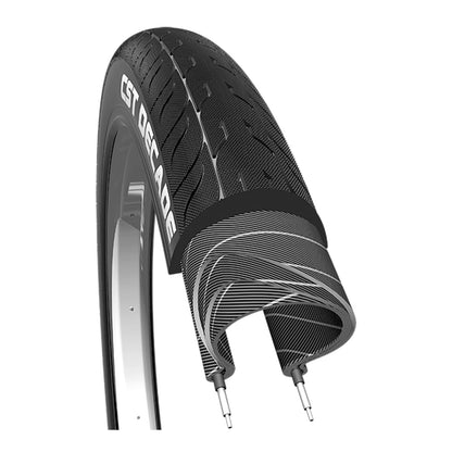 Llanta CST 20X2.00 (50-406) BMX Decade Negra 60TPI C1853