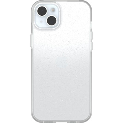 OtterBox - Carcasa para iPhone 15 Plus y iPhone 14 Plus de la Serie de prefijos - Stardust (Transparente/Purpurina), Ultrafina, Apta para Bolsillo, Bordes elevados Que protegen la cámara y la