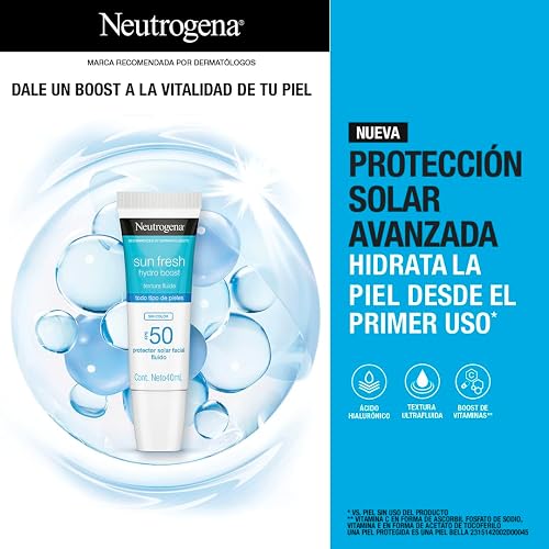 Neutrogena Sun Fresh Hydro Boost Sin Color FPS 50 40mL