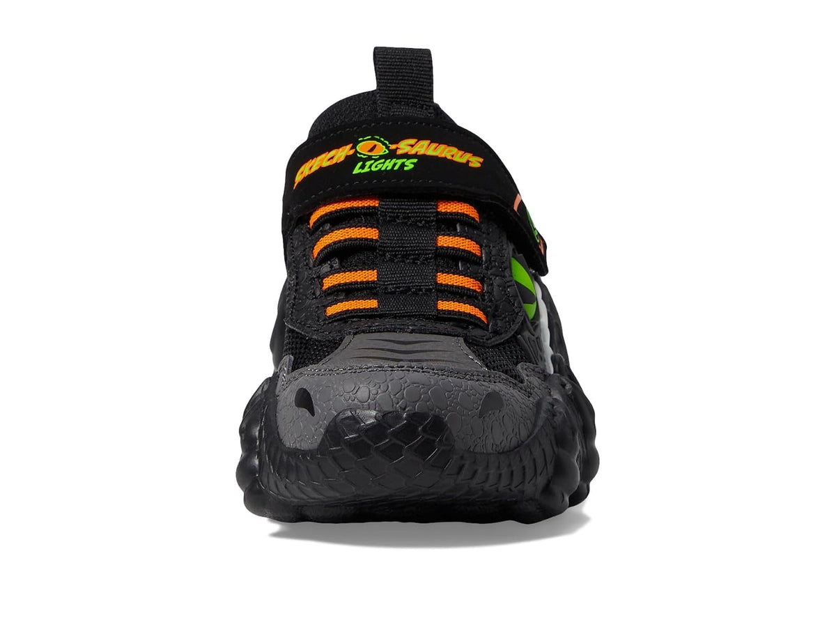 Skechers Skech-o-Saurus Lights - Tenis Deportivos para niño | Casual, luces S, iluminación, cierre adaptativo, tema de dinosaurio