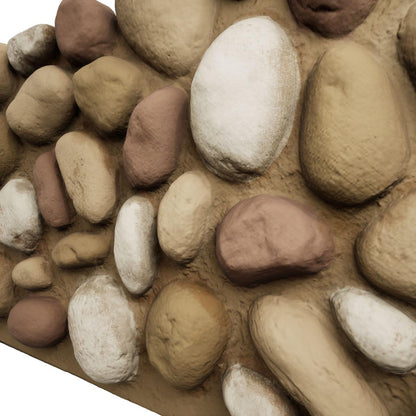Ekena Millwork PNU24X48RRCD StoneCraft River Rock - Paneles de imitación para dunas