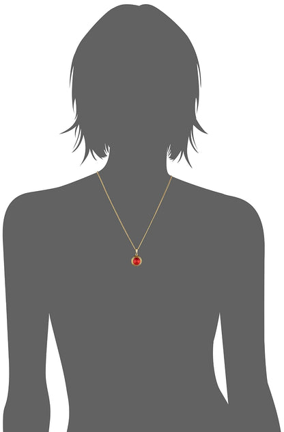 Halos & Glories, Collar con colgante de cristal "mes de nacimiento"