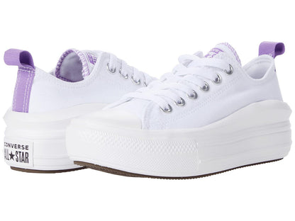 Converse Chuck Taylor® All Star® Move Ox - Canvas Color (Big Kid) Plataforma para Niños