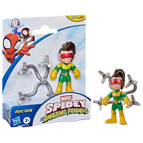 Marvel Spidey and His Amazing Friends Figura de Acción Doc Ock 7.5 cm