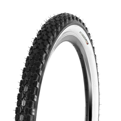 CST Llanta MTB 26x2.125 (57-559), Modelo C693, Cara Blanca, Neumático de Montaña Durable y Antideslizante