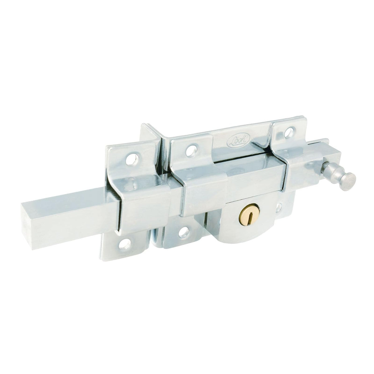 Lock L570DCBB Cerradura de Barra Libre Función Derecha, Cromo Brillante, Llave Estándar, Blíster