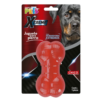 Fancy Pets Juguete Hueso Xtreme para Perros Chicos de Goma Resistente y Flotante