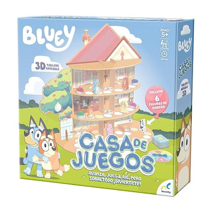 Novelty Corp - Juego De Mesa Bluey Casa De Juegos