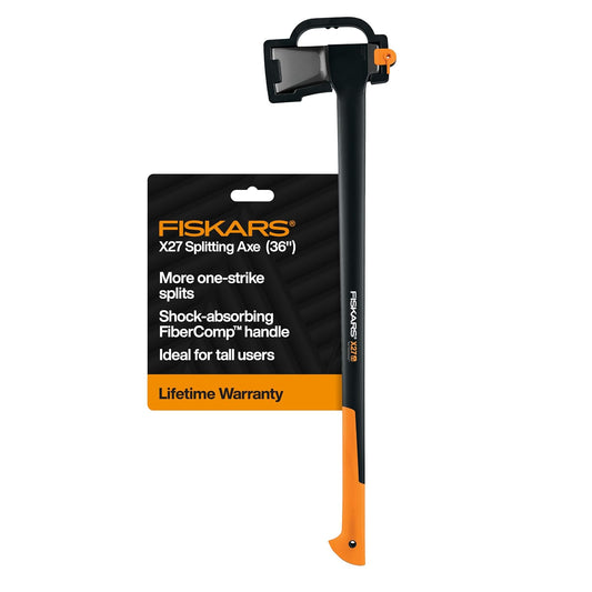 Fiskars X27 Super Hacha División 36 Pulgadas Acero Forjado