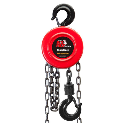 BIG RED Torin Cadena Bloque, Rojo