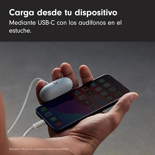 Beats Solo Buds - Audífonos inalámbricos Bluetooth 12 Horas de Compatibilidad con Apple y Android Micrófono Integrado, Morado ártico