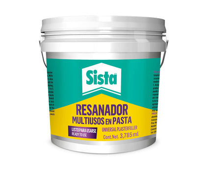 Sista Resanador Multiusos Pasta para Paredes Blanco - 3.78l