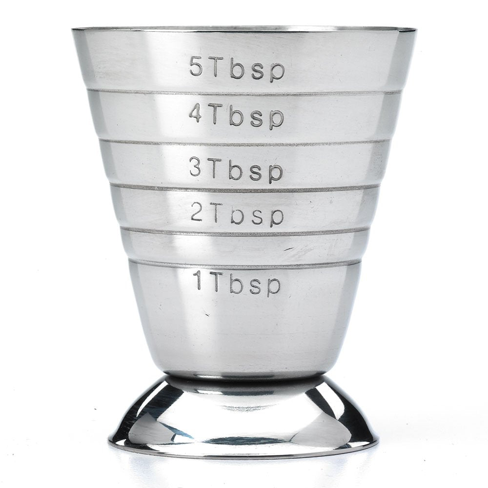 Barfly - Taza medidora, 2.5 onzas, acero inoxidable