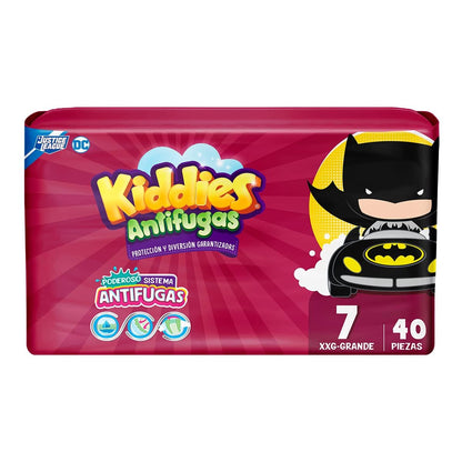 Kiddies Antifugas Pañal Talla 7 XXG Grande 160 pañales