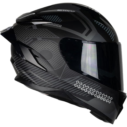 KOV Casco Ares KNOX Negro/Gris M