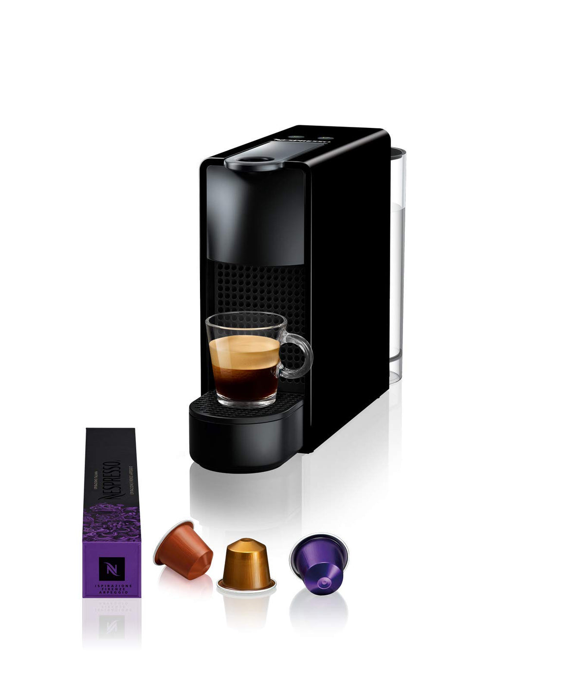 Nespresso Essenza Mini Cafetera de Cápsulas Negra - Essenza Mini - NEGRA