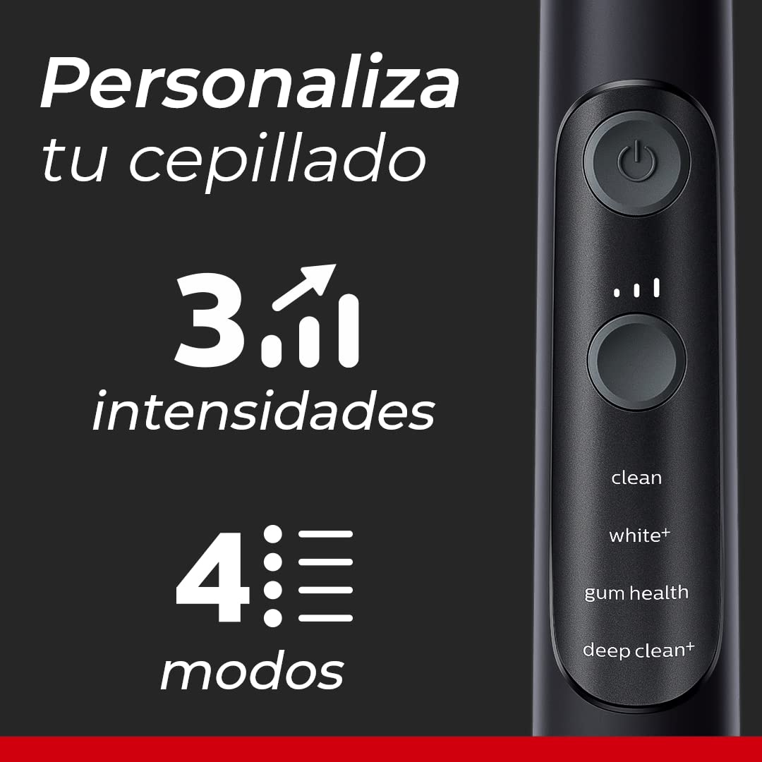 Philips Colgate, Cabezales de Repuesto Encía Saludable para Cepillo de Dientes Eléctrico, 1 paquete, 2 unidades + Cepillo de Dientes Eléctrico Philips SonicPro 70, Recargable