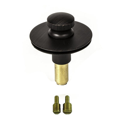 PF Waterworks pf0955-orb universal Lift N Lock (Push Pull) tina tapón Desagüe con 3/20,3 cm & 5/40,6 cm de) - BRONCE aceitado - Oil-Rubbed Bronze - No Hair Catcher