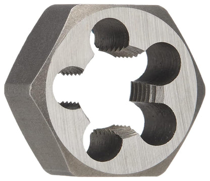 Drill America - Troquel hexagonal de acero al carbono de 1/4"-27, serie DWT