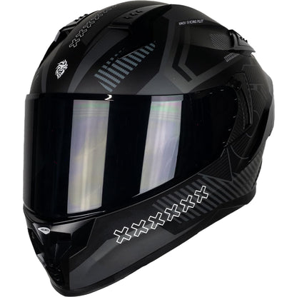 KOV Casco Ares KNOX Negro/Gris M