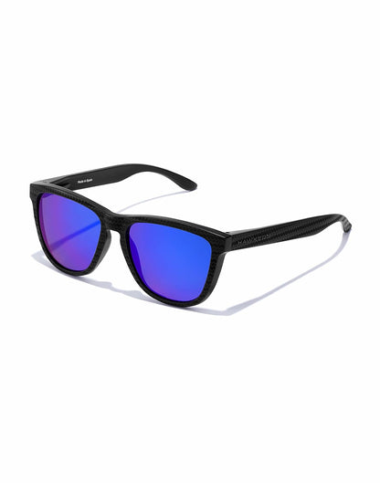 HAWKERS Lentes de Sol CARBON ONE para hombre y mujer - Talla Única - Raw Carbono - Azul Polarizado