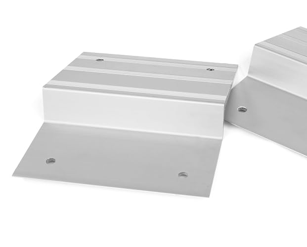 MaxxHaul 50946 Kit de Rampa Superior de Aluminio - Diseñado para Tablas de 2"x8" Pulgadas para Automóvil, Camiones, Remolque, Entrada de Garaje, cobertizo, cortacésped