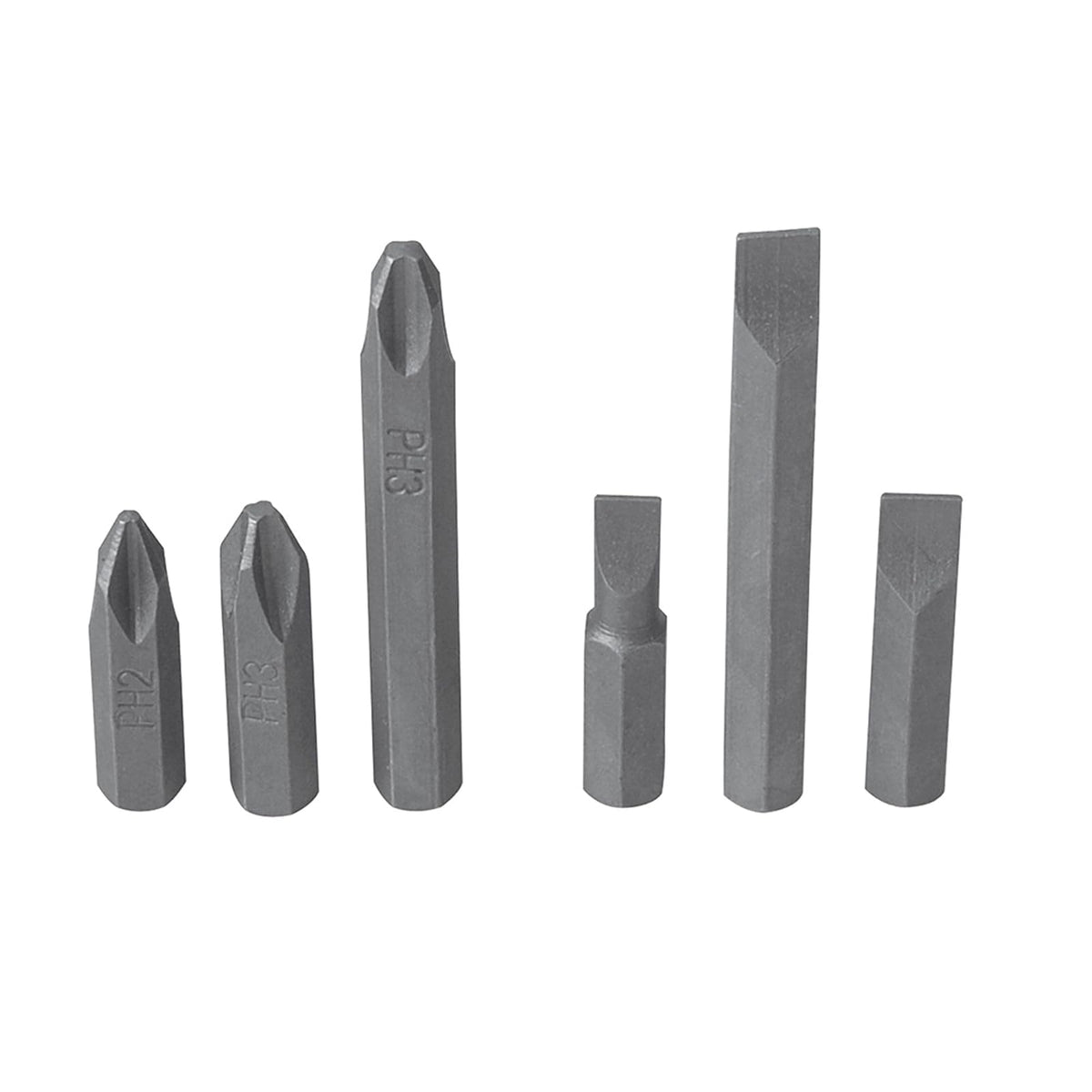 Surtek PFD10 Juego de puntas de impacto combinadas intercambiables para destornillador D10, 6 piezas - 10, 6 piezas