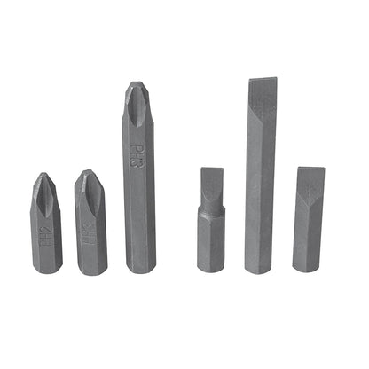Surtek PFD10 Juego de puntas de impacto combinadas intercambiables para destornillador D10, 6 piezas - 10, 6 piezas