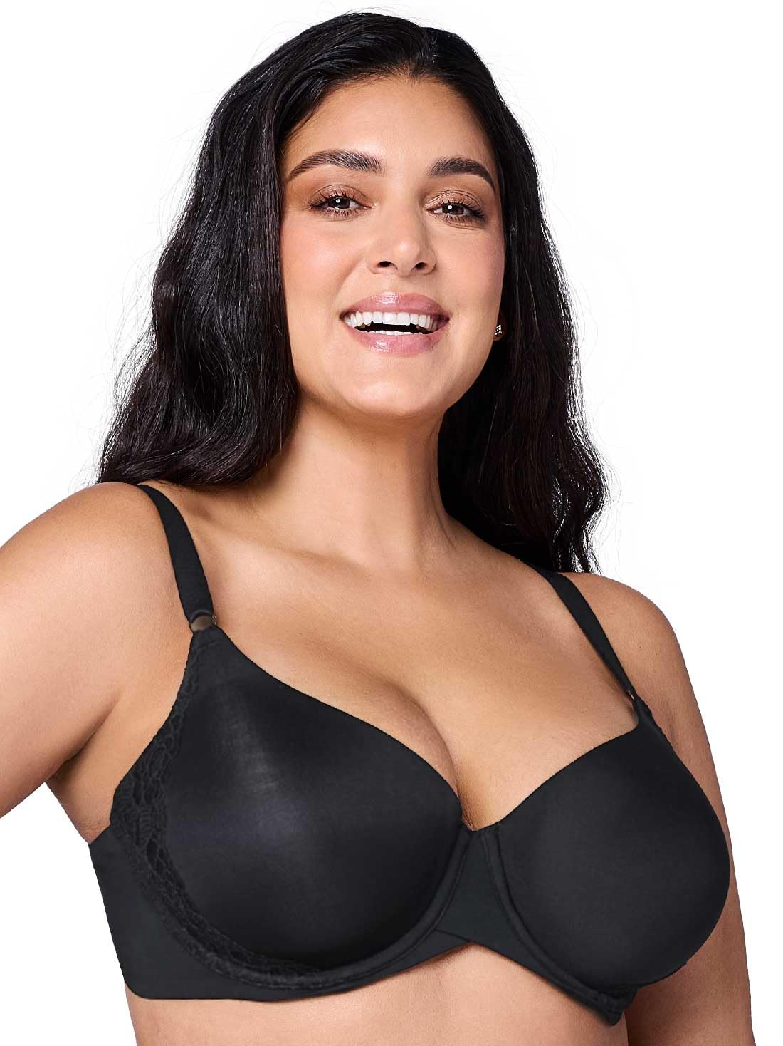 Ilusion Mujer Brasier Tirantes Convertibles a Racerback Varilla Suave 70186