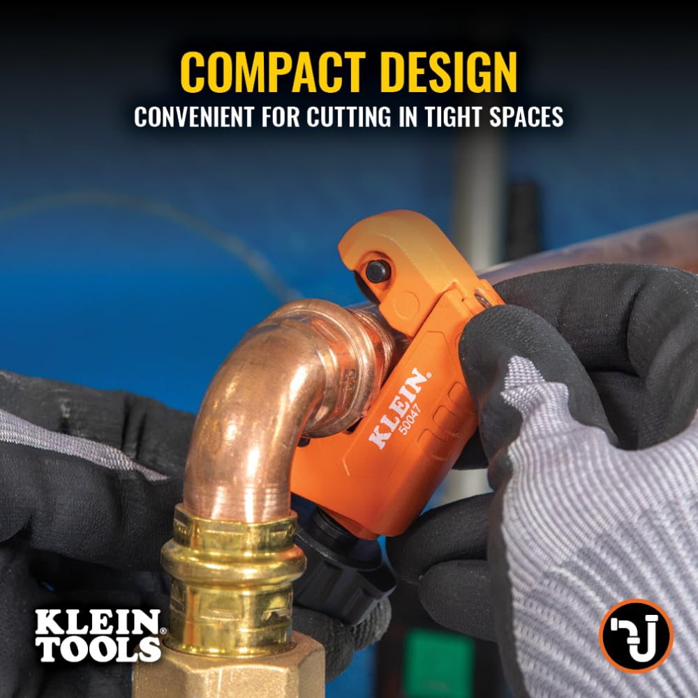 Klein Tools Mini Cortador de Tubos 50047-1 1/8 Pulgadas